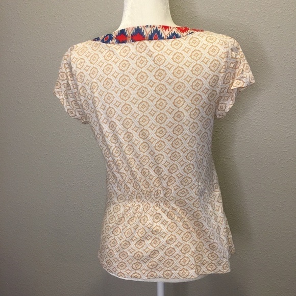Anthropologie Akemi + Kin Honey Valley V-Neck Top - Picture 2 of 3